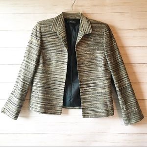 Kasper | Green Open Front Blazer Jacket | Size 6P